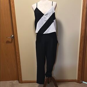 Parker Black and White Women's Jumpsuit